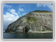 Ailsa Craig and its famous bird colonies