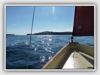 Sailing in Sanda Sound, off the Mull of Kintyre