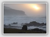 Mull of Kintyre - a stormy day at the Gauldrons