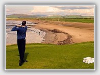Golf at Machrihanish, Kintyre